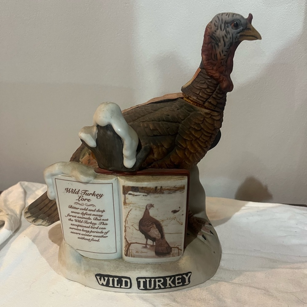 Vintage Wild Turkey decanter